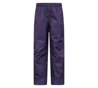 Mountain Warehouse Spray II Kids Waterproof Overtrousers - Purple - Purple - Size: 7-8y