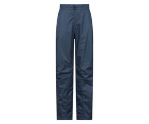 Mountain Warehouse 'Spray' Womens Short Overtrousers with Taped Seams Waterproof Pants Navy - Size 12 UK