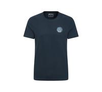 Mountain Warehouse St Andrews Mens Tree Ring Print T-Shirt Cotton Breathable Everyday Tee Dark Blue - Size Large