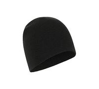 Mountain Warehouse St Anton Beanie - Lightweight Cap, Compact - for Travelling Jet Black One Size