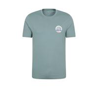 Mountain Warehouse St Ives Printed Men's T-Shirt Breathable Summer Tee