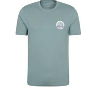 Mountain Warehouse St Ives Printed Mens T-Shirt - Green - Green - Size: M