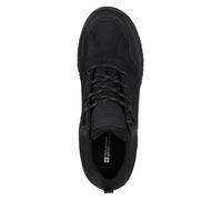Mountain Warehouse Stampede Kids Walking Shoes - Lightweight & Waterproof Sneakers with Suede & Mesh Upper for Boys & Girls - for Spring Summer, Wet Weather Black Kids Shoe Size 11