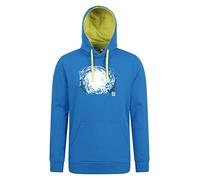 Mountain Warehouse Steve Backshall Adventure Mens Hoodie - Repreve® Our Ocean™, Sweatshirt with Adjustable Hood, Elastic Cuffs & Hem - for Spring, Summer & Outdoors Blue L