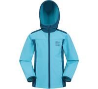 Mountain Warehouse Steve Backshall Expedition Kids Softshell Jacket - Blue