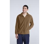 Mountain Warehouse 'Stockholm' Mens Fleece Jacket Full Zip Breathable Sweater Mustard - Size Large