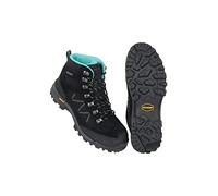 Mountain Warehouse Storm Womens Waterproof Boots - Breathable Ladies Shoes, Quick Drying, Durable Footwear, Rubber Outsole - For Spring Summer, Hiking, Travelling Black Adult Shoe Size 3