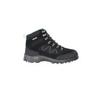 Mountain Warehouse 'Storm' Womens Waterproof Boots IsoGrip Outsole Walking Shoes Black Leather - Size UK 5