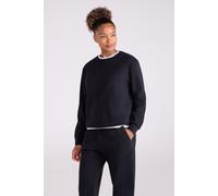 Mountain Warehouse Strath Melange Supersoft Womens Sweatshirt - Black - Black - Size: 22