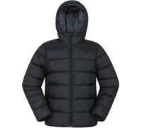 Mountain Warehouse Stratus Extreme Kids Packable Down Jacket Black Kids Size 7-8 Years