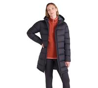 Mountain Warehouse Stratus Extreme Womens Long Packable Down Jacket Black Women's Size 14