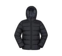 Mountain Warehouse Stratus Kids Extreme Down Packable Padded Jacket In Black -