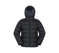 Mountain Warehouse Stratus Extreme Kids Packable Down Jacket Black Kids Size 9-10 Years