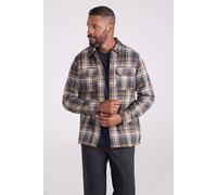 Mountain Warehouse Stream II Men's Fleece Lined Flannel Shirt Long Sleeve Top