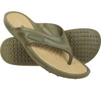 Mountain Warehouse Street Mens Flip Flops - Grippy Outsole, EVA Footbed Sandals, Lightweight, Slipon Footwear, Cosy Poolside Shoes - Spring Summer, Walking, Beach Khaki Adult Shoe Size 8