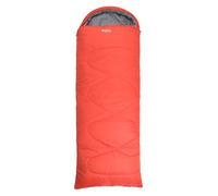 Mountain Warehouse Summit 250 Sleeping Bag - 3/4 Season - Spring Summer, Camping, Holiday, Outdoors Burnt Orange (02) Right Handed Zip - Long length (215cm)