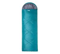 Mountain Warehouse Summit 250 Sleeping Bag - 3/4 Season - Spring Summer, Camping, Holiday, Outdoors Petrol (02) Left Handed Zip - Long Length (215cm)