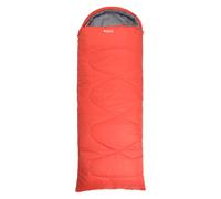 Mountain Warehouse Summit 250 Square Sleeping Bag Insulated Two Way Zip Camp Bed In Burnt Orange Burnt Orange One Size