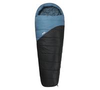 Mountain Warehouse Summit 250 XL Sleeping Bag - Lightweight Extra Large, Two Way Zip - Camping Black (XL) Left Handed Zip - Long Length (215cm)