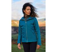 Mountain Warehouse 'swerve' Waterproof Breathable Adjustable Cuffs Hooded Jacket In Teal Teal 18