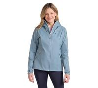 Mountain Warehouse Swerve Womens Waterproof Jacket, Adjustable Cuffs, Breathable,Taped Seams, Packs Away, Womens Rain Coat - Best for Walking, Outdoors & Camping Light Teal Women's Size 20