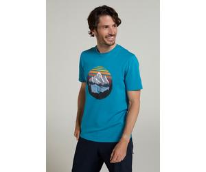 Mountain Warehouse Take A Hike Men's T-Shirt Breathable Short Sleeve Top