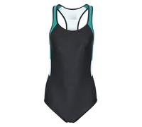 Mountain Warehouse Take The Plunge Womens Swimsuit - Inner Bra Shelf Ladies Beachwear, Removable Cups Bikini Suit - for Pool, Kayaking, Diving, Holidays Light Teal Women's Size 14