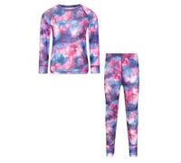 Mountain Warehouse Talus Kids Base Layer Top - Breathable & Lightweight Moisture Wicking Baselayers, Boys & Girls - Autumn Winter, Outdoors, Travelling & Hiking Dusky Purple Kids Size 7-8 Years