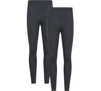 Mountain Warehouse Talus Mens Baselayer Pants 2-Pack - Grey - Grey - Size: 3XL