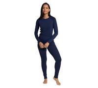 Mountain Warehouse Talus Womens Round Neck Tops - Multipack Ladies Thermal Tee, Lightweight, Quick Drying - Best for, Skiing, Snowboarding to wear as a Baselayer Navy Women's Size 8