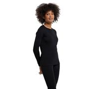 Mountain Warehouse Talus Womens Round Neck Tops - Multipack Ladies Thermal Tee, Lightweight, Quick Drying - Best for, Skiing, Snowboarding to wear as a Baselayer Black Women's Size 24