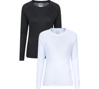 Mountain Warehouse Talus Womens Long Sleeves Baselayer Top - Thermal Underwear, Lightweight Ladies Shirt, Breathable, Warm & Easy Care - Spring Summer & Outdoors Mixed Women's Size 20