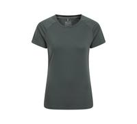 Mountain Warehouse 'technical' Isocool Short Sleeve Soft Lightweight Breathable T-Shirt In Khaki Khaki 12