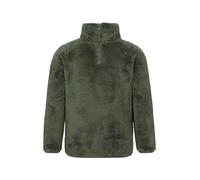 Mountain Warehouse Teddy Kids Unisex Half-Zip Fleece - Lightweight Breathable, Warm & Cosy, Sweatshirt For Boys & Girls - Best for Spring Summer & Outdoors Khaki Kids Size 7-8 Years