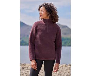 Mountain Warehouse Teddy Womens Fleece Ladies Warm Breathable Winter Sweater