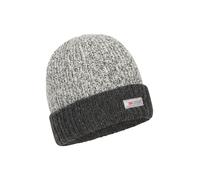 Mountain Warehouse Thinsulate Mens Knitted Beanie - One Size - Soft Knitted Fabric for a Warm & Cosy Hat - Best for Autumn, Winter, Outdoors, Running & Working Out Grey