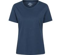 Mountain Warehouse Three Peaks Graphic Womens Short Sleeve Tee - Navy - Navy - Size: 12