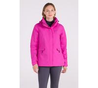Mountain Warehouse Thunderstorm II Womens 3 in 1 Waterproof Jacket - Bright Pink - Bright Pink - Size: 10