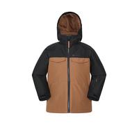 Mountain Warehouse Titan Kids Water Resistant Padded Ski Jacket Black 13y