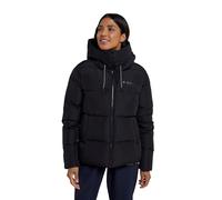 Mountain Warehouse Toasty Womens Short Padded Jacket - Water-resistant Ladies Puffer Coat with Thermal Tested -30°C - Autumn Winter, Outdoors, Travelling & Hiking Black Women's Size 18