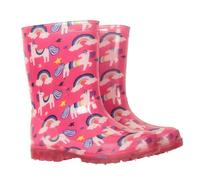 Mountain Warehouse Toddler Splash Light Up Wellington Boots - Pink - 6 UK Child - Pink