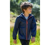 Mountain Warehouse Torrent Kids Waterproof Jacket - Dark Blue - Dark Blue - Size: 7-8y