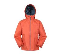 Mountain Warehouse Torrent Kids Waterproof Rain Jacket Rust 2-3y