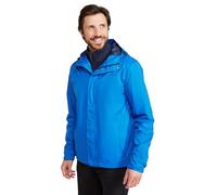 Mountain Warehouse Torrent Mens Waterproof Rain Jacket - Waterproof & Lightweight Raincoat with Taped Seams, Zipped Pockets - Spring Summer Travelling & Outdoors Cobalt M