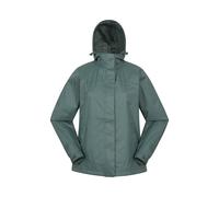 Mountain Warehouse Torrent Womens Waterproof Jacket - Ladies Raincoat, Lightweight Coat, Fully Taped Seams, 2 Zipped Pocket - Travelling, Camping, Outdoors Light Khaki Women's Size 16