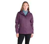 Mountain Warehouse Torrent Womens Waterproof Jacket - Ladies Raincoat, Lightweight Coat, Fully Taped Seams, 2 Zipped Pockets Cagoule - For Travelling, Camping, Outdoors Dark Purple Women's Size 10