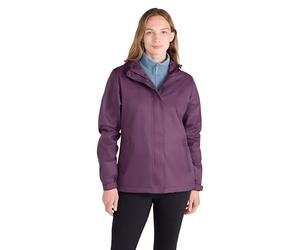 Mountain Warehouse Torrent Womens Waterproof Jacket | Ladies Water Resistant & Lightweight Rain Coat with Hood, Fully Taped Seams & 2 Zipped Pockets for Storage, For Any Weather