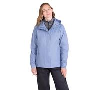 Mountain Warehouse Torrent Womens Waterproof Jacket - Lightweight Ladies Raincoat, Fully Taped Seams, 2 Zipped Pockets Cagoule - Spring Summer, Travelling Blue Women's Size 16