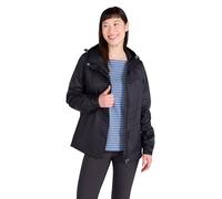 Mountain Warehouse Torrent Womens Waterproof Jacket - Lightweight Ladies Raincoat, Fully Taped Seams, 2 Zipped Pockets Cagoule - Spring Summer, Travelling Black Women's Size 18