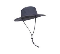 Mountain Warehouse Travel Mens Brim Hat - Comfortable & Lightweight Cotton Cap with Inner Sweatband & UV Protection - Spring Summer Fishing, Camping & Outdoors Navy One Size